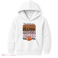 Touch Season Football Lover Cute Retro Kids Hoodie thumb 0