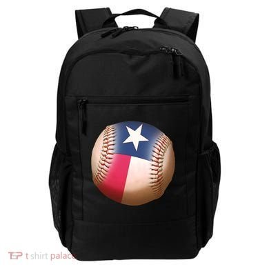 Texas State Flag Baseball Fan Backpack