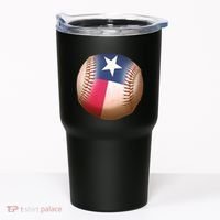 Texas State Flag Baseball Fan Tumbler thumb 0