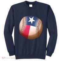 Texas State Flag Baseball Fan Sweatshirt thumb 0