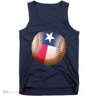 Texas State Flag Baseball Fan Tank Top thumb 0
