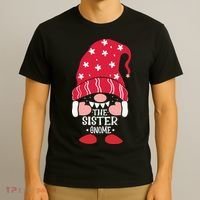 The Sister Gnome Christmas Funny Vintage Retro T-Shirt thumb 3