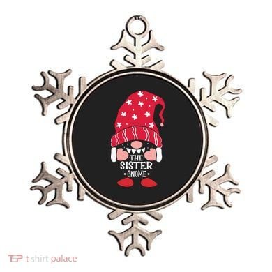The Sister Gnome Christmas Funny Vintage Retro Ornament