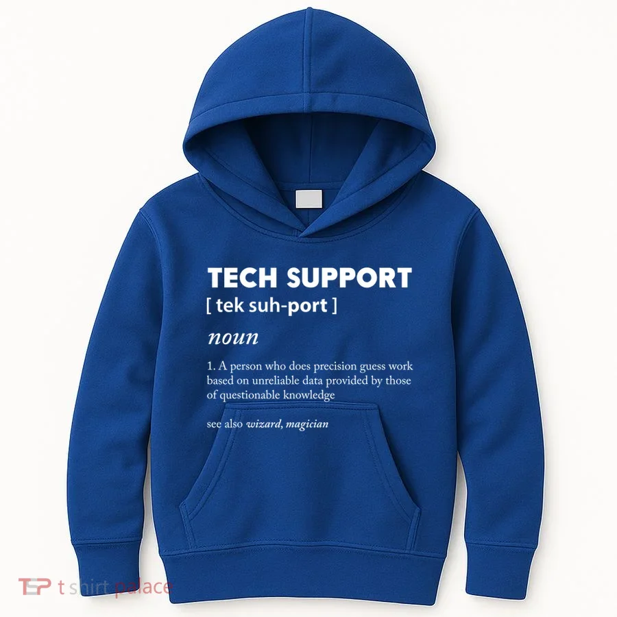 Tech Supporcool Gift Tech Support Gift Kids Hoodie