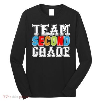 Team Second Grade Long Sleeve Shirt