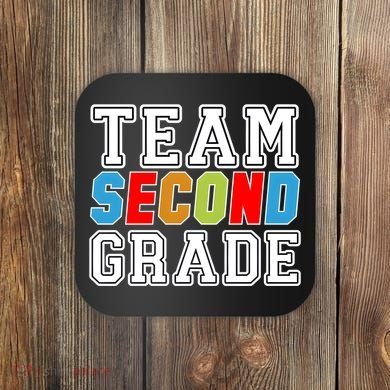 Team Second Grade Coaster