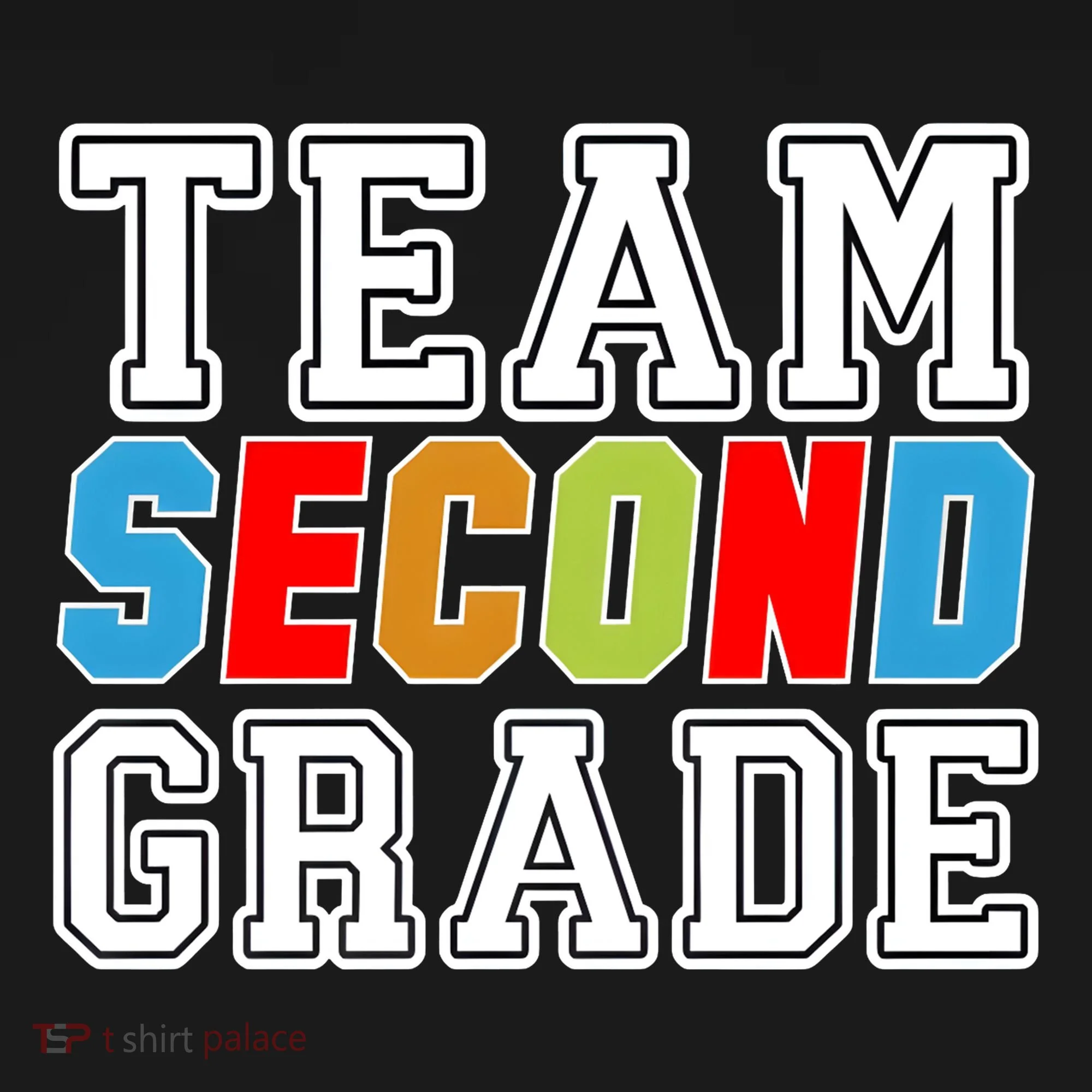 Team Second Grade Toddler Hoodie