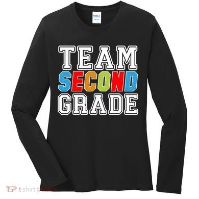Team Second Grade Women's Long Sleeve Shirt