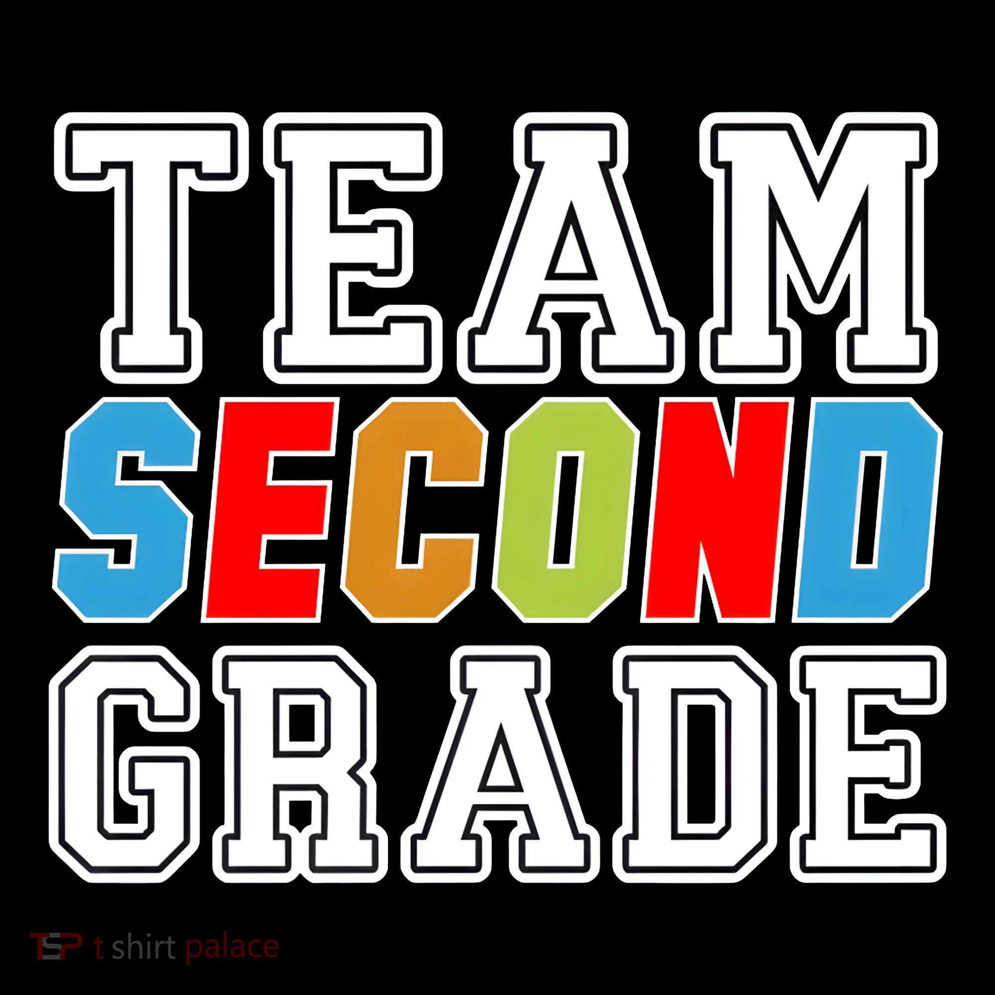 Team Second Grade Kids Sweatshirt