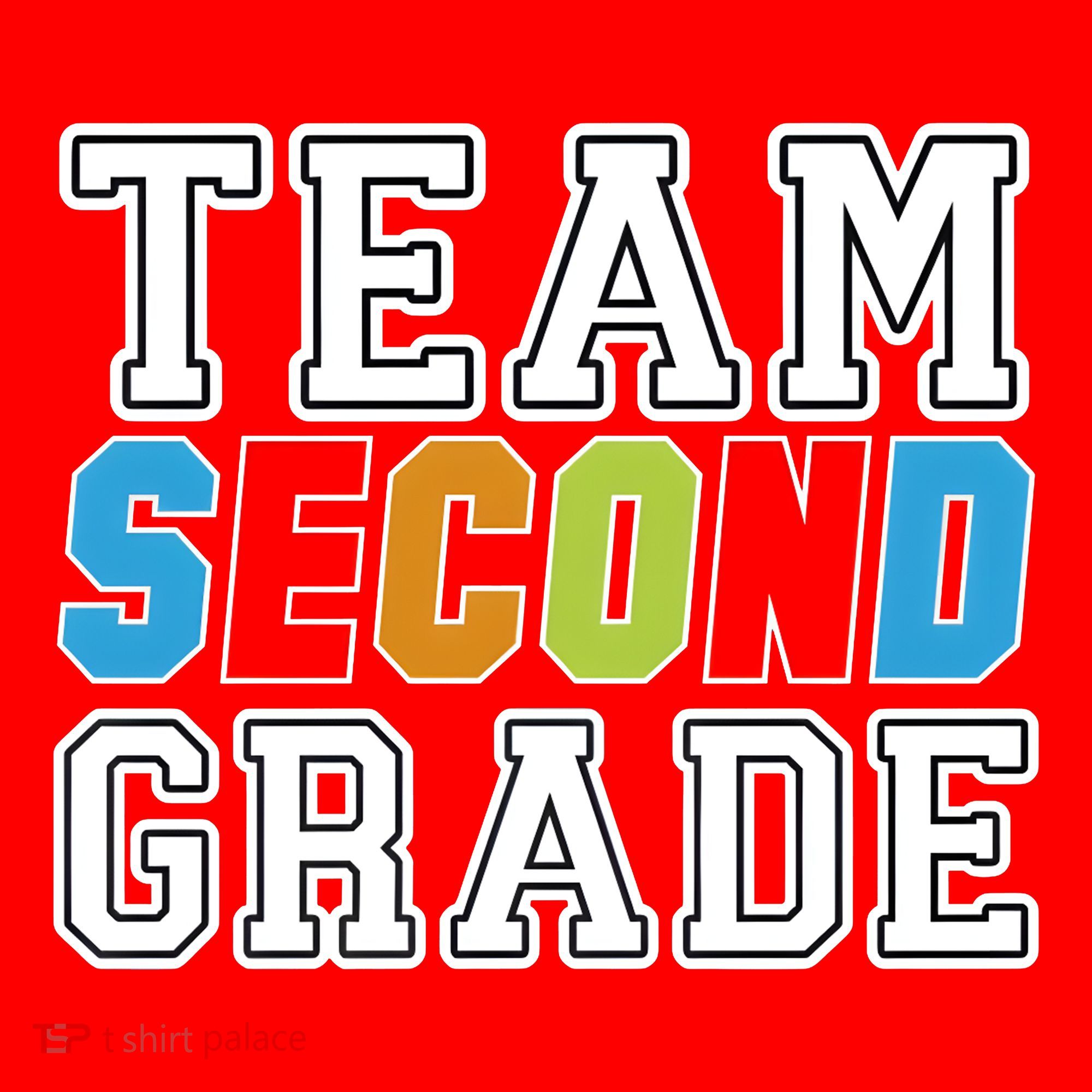 Team Second Grade Santa Hat