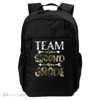 Team Second Grade Back To School 1st Day Camo Teachers Backpack thumb 0