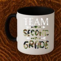 Team Second Grade Back To School 1st Day Camo Teachers Coffee Mug thumb 2
