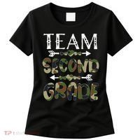 Team Second Grade Back To School 1st Day Camo Teachers Women's T-Shirt thumb 0
