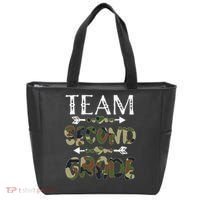 Team Second Grade Back To School 1st Day Camo Teachers Tote Bag thumb 0