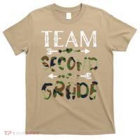 Team Second Grade Back To School 1st Day Camo Teachers T-Shirt thumb 0