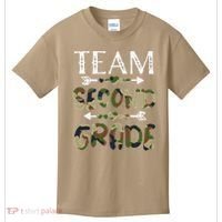 Team Second Grade Back To School 1st Day Camo Teachers Kids T-Shirt thumb 0