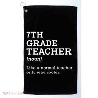 Team Seventh Grade Back To School 7th Grade Teacher Student Golf Towel thumb 0