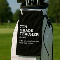 Team Seventh Grade Back To School 7th Grade Teacher Student Golf Towel thumb 2
