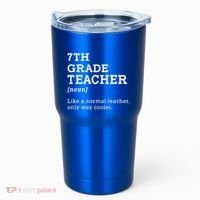 Team Seventh Grade Back To School 7th Grade Teacher Student Tumbler thumb 0