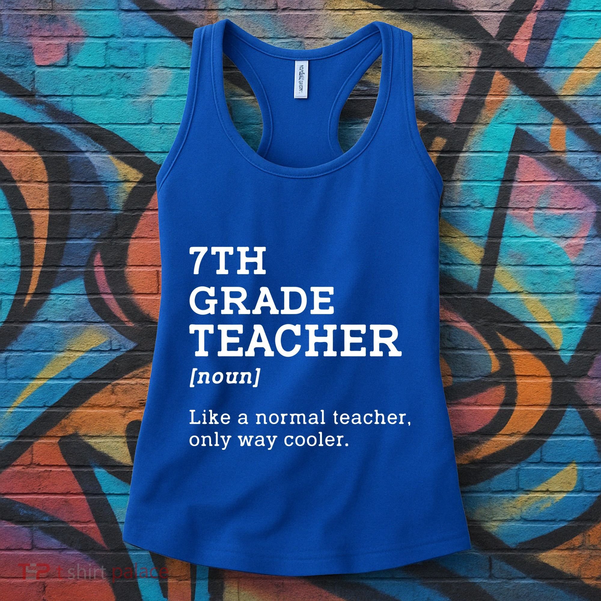 Team Seventh Grade Back To School 7th Grade Teacher Student Women's Tank Top