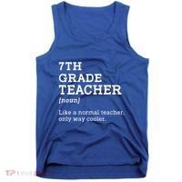 Team Seventh Grade Back To School 7th Grade Teacher Student Tank Top thumb 0