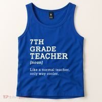 Team Seventh Grade Back To School 7th Grade Teacher Student Tank Top thumb 2