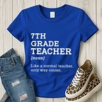 Team Seventh Grade Back To School 7th Grade Teacher Student Women's T-Shirt thumb 3