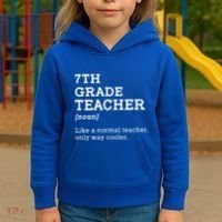Team Seventh Grade Back To School 7th Grade Teacher Student Kids Hoodie thumb 3