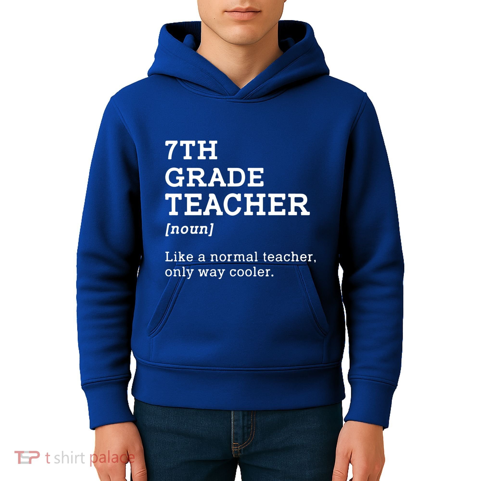 Team Seventh Grade Back To School 7th Grade Teacher Student Kids Hoodie