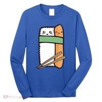 Tuna Sushi Hug Gift Kawaii Japanese Sushi Lover Cool Gift Long Sleeve Shirt thumb 0