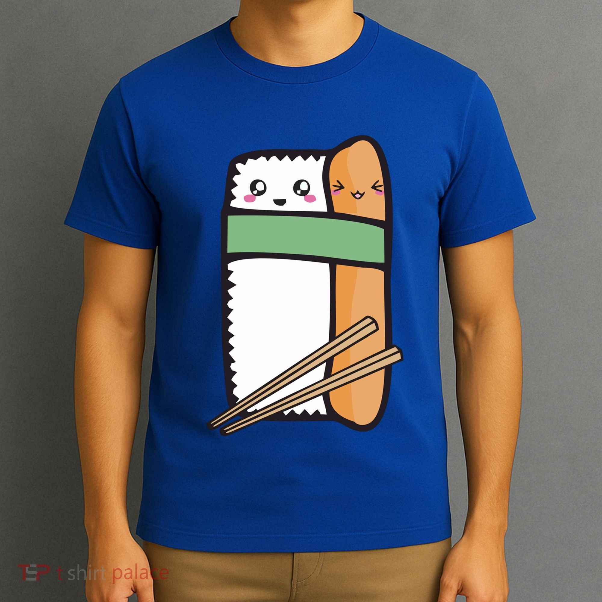 Tuna Sushi Hug Gift Kawaii Japanese Sushi Lover Cool Gift T-Shirt