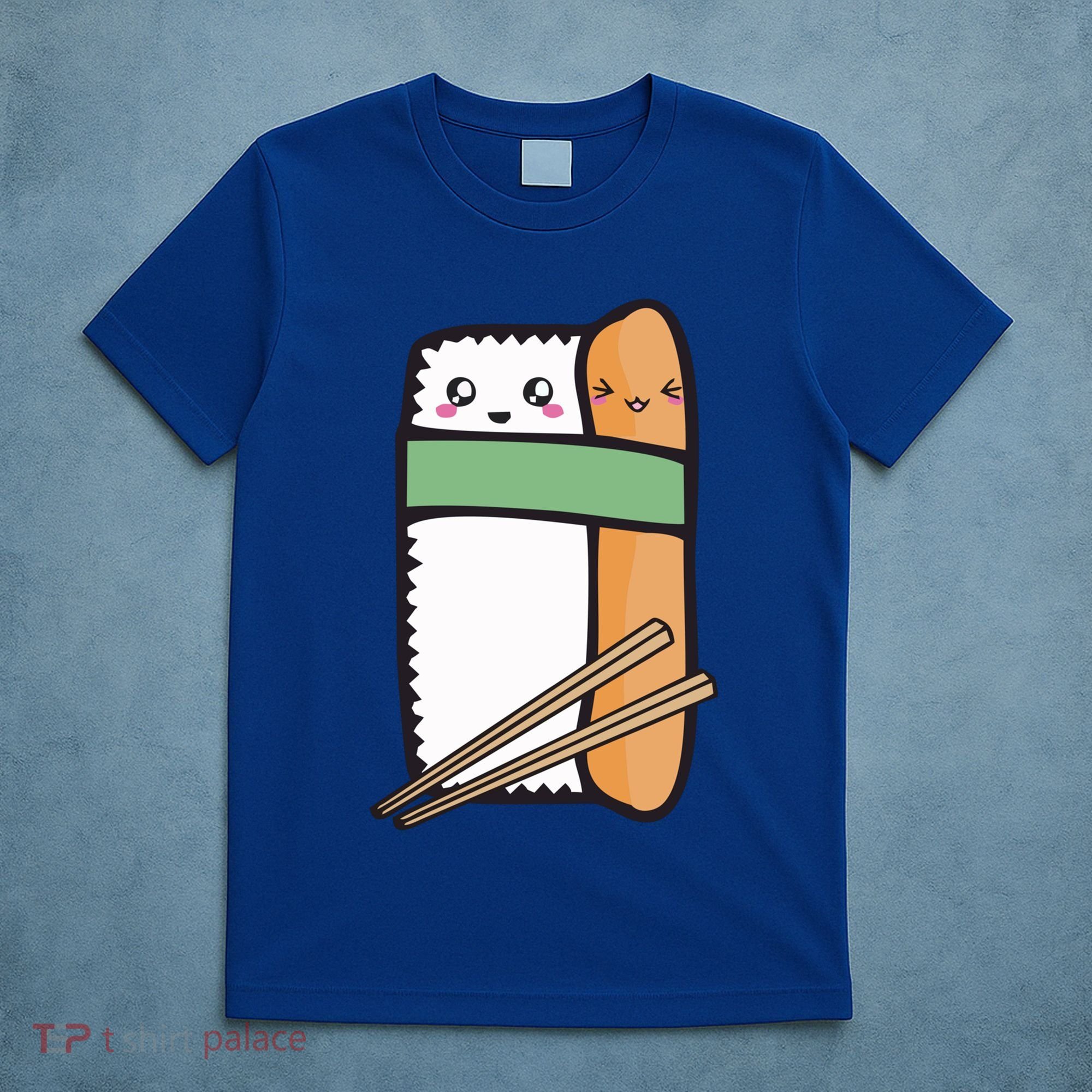 Tuna Sushi Hug Gift Kawaii Japanese Sushi Lover Cool Gift T-Shirt