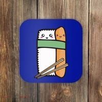 Tuna Sushi Hug Gift Kawaii Japanese Sushi Lover Cool Gift Coaster thumb 0