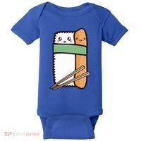 Tuna Sushi Hug Gift Kawaii Japanese Sushi Lover Cool Gift Baby Bodysuit thumb 0