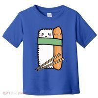 Tuna Sushi Hug Gift Kawaii Japanese Sushi Lover Cool Gift Toddler T-Shirt thumb 0