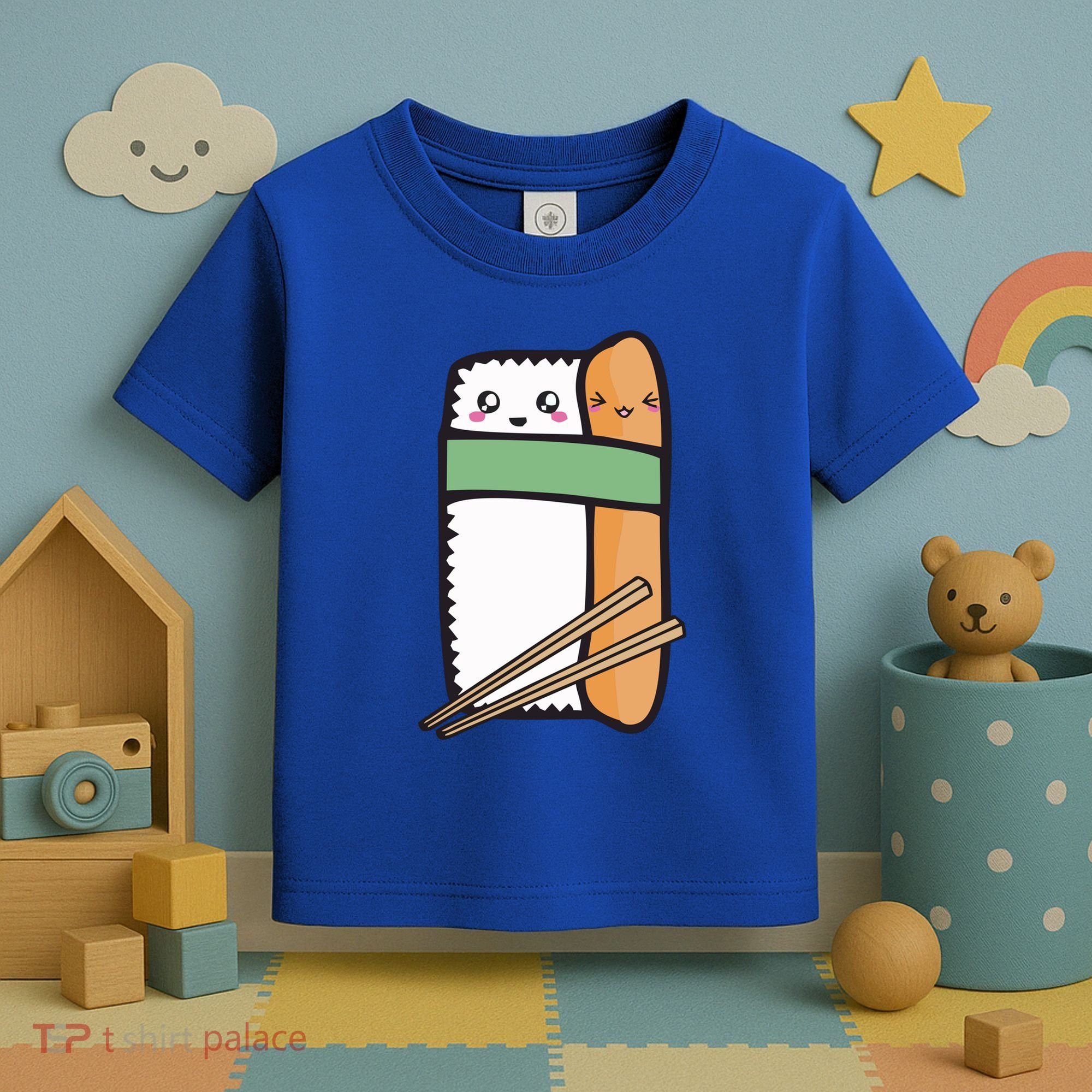 Tuna Sushi Hug Gift Kawaii Japanese Sushi Lover Cool Gift Toddler T-Shirt