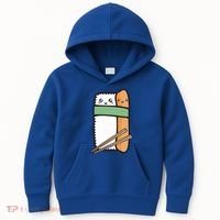 Tuna Sushi Hug Gift Kawaii Japanese Sushi Lover Cool Gift Kids Hoodie thumb 0