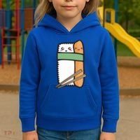 Tuna Sushi Hug Gift Kawaii Japanese Sushi Lover Cool Gift Kids Hoodie thumb 3