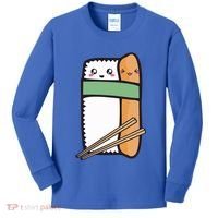 Tuna Sushi Hug Gift Kawaii Japanese Sushi Lover Cool Gift Kids Long Sleeve Shirt thumb 0