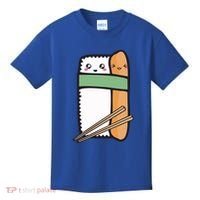 Tuna Sushi Hug Gift Kawaii Japanese Sushi Lover Cool Gift Kids T-Shirt thumb 0