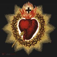 The Sacred Heart Of Jesus Catholic Icon Sweatshirt thumb 3