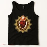 The Sacred Heart Of Jesus Catholic Icon Tank Top thumb 2