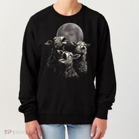 Three Sheeps Howling To The Moon Women's Sweatshirt thumb 0