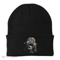 Three Sheeps Howling To The Moon Beanie thumb 0