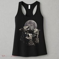 Three Sheeps Howling To The Moon Women's Tank Top thumb 3