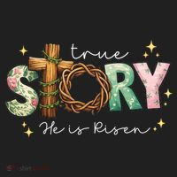 True Story He Is Risen Beanie thumb 2