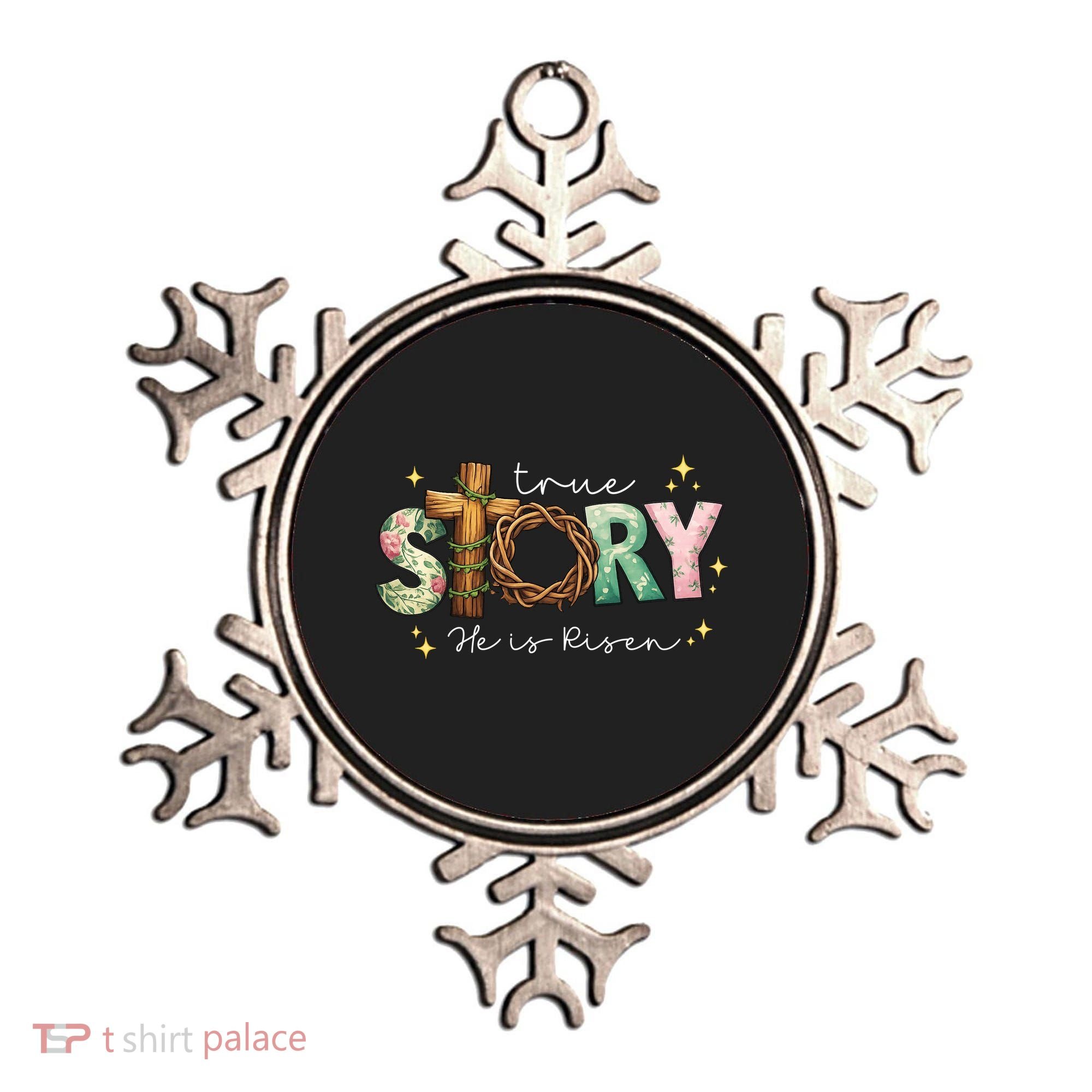 True Story He Is Risen Ornament