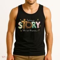 True Story He Is Risen Tank Top thumb 3