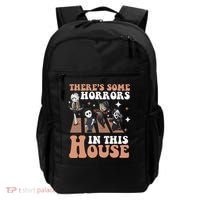ThereS Some Horrors In This House Funny Horror Characters Backpack thumb 0