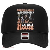 ThereS Some Horrors In This House Funny Horror Characters Hat thumb 0